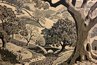 design engrave and print a professional linocut project