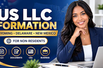 register wyoming llc, delaware llc and new mexico llc for non resident