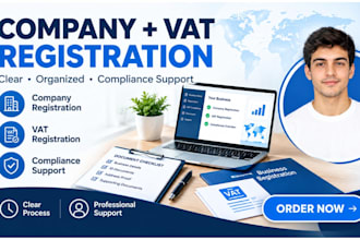 help with company registration and vat compliance