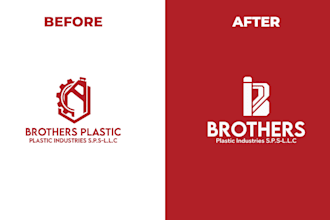 redesign your logo with a modern, professional look