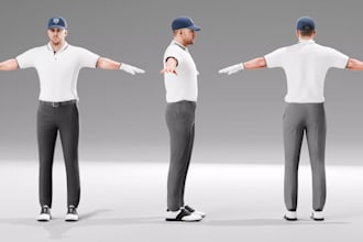 do 3d metahuman character, reallusion character, iclone 8, cc5 for unity or ue5