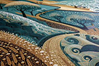 design engrave and print a professional linocut project