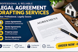 draft custom business contracts and service agreements