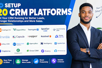 setup ecp, caspio, kustomer, opencrm, furious, firefish CRM