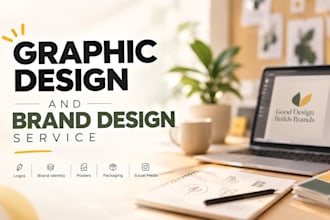 do graphic, and brand design