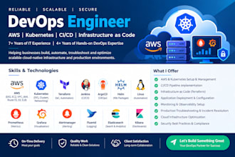 work all the task related to devops engineer