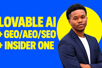 build with lovable ai and boost your visibility with GEO aeo and SEO inside one