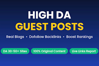 write SEO optimized articles and blog posts