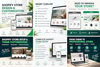 shopify frontend design and customization
