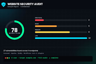 perform a website security audit and fix vulnerabilities
