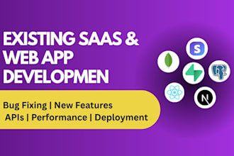 fix bugs and add features to your saas web application