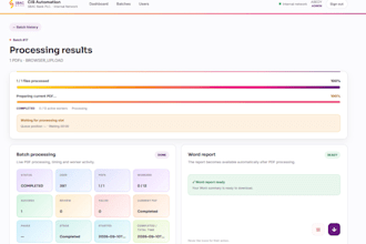 build a lightweight flask and react automation web app