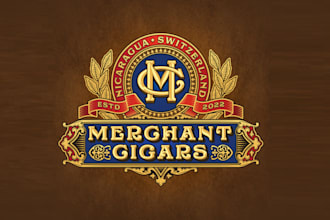design professional merchant cigar logo