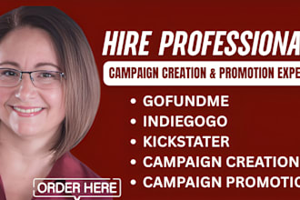 do crowdfunding campaign creation on kickstarter, indiegogo prelaunch campaign