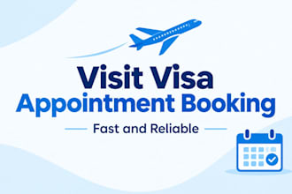 visit visa appointment booking
