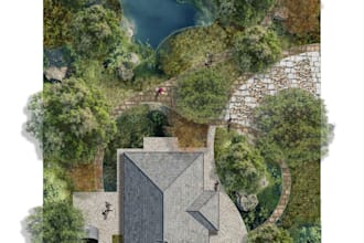 render landscape plans professionally in photoshop