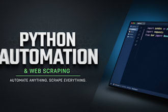 python web scraping and automated SEO backend scripts