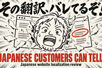 review and fix your japanese website localization
