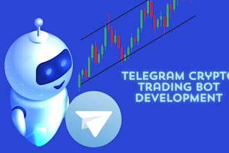 develop telegram bot, telegram trading bot, telegram crypto bot, dex trading bot