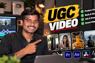 professionally edit ugc content for instagram reels, ads and social media