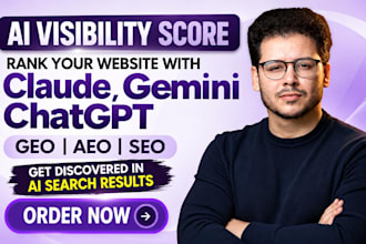 build ai visibility score to rank website with claude gemini chatgpt GEO aeo SEO