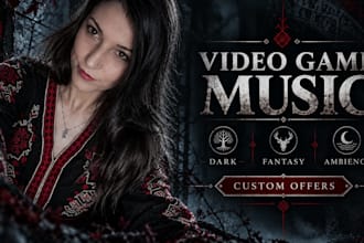 compose dark fantasy atmospheric music for your video game