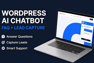 add an ai chatbot to wordpress for faqs and lead capture