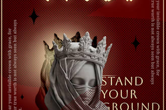 design an aesthetic poster for you
