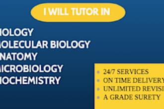 write on biology, genetics, and microbiology