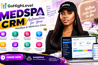 medspa crm medspa gohighlevel automation crm wellness clinic gohighlevel  crm