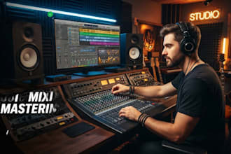 mix a song, create beat, pop, hip hop music, ai song, instrumental edm