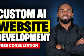 provide ai websites development or be your ai engineer