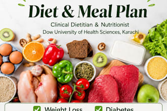 create a personalized diet plan and meal plan for your health goals