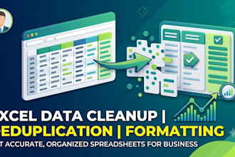clean up and deduplicate your excel mailing list in two