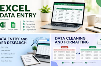 do data entry related work and creative content writing