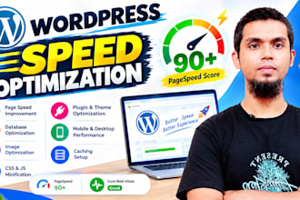 do wordpress speed optimization,  website speed optimization
