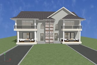 convert or update 2d floor plan to  chief architect 3d model