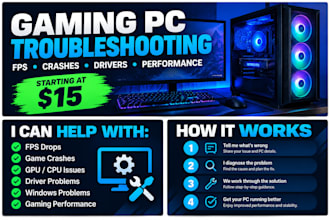 troubleshoot your gaming PC and help fix performance issues