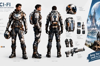 create cinematic sci fi book covers and novel illustrations