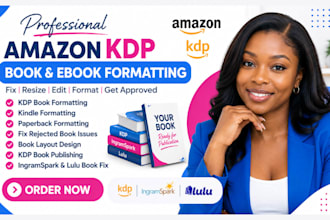 format, resize, modify, edit, fix rejected KDP cover instagram spark book cover