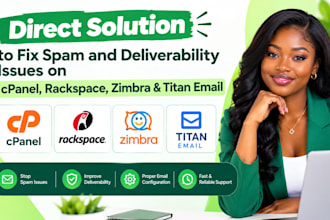 fix spam and deliverability issues on cpanel rackspace zimbra titan email