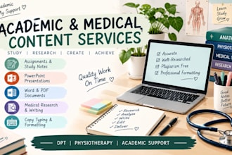 create dpt notes assignment and presentation for students