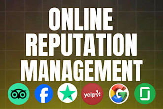 manage online reputation for real estate, keyword research, restaurant, SEO, ORM