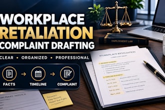 draft a workplace retaliation complaint