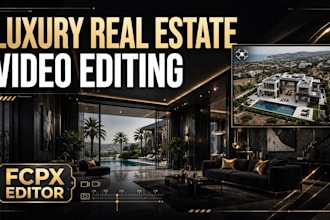 edit luxury real estate reels and property video tours