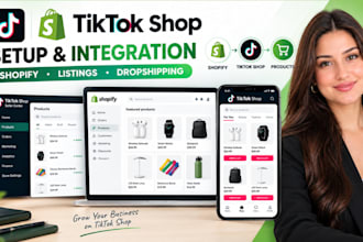 tiktok shop integration tiktok dropshipping shop setup tiktok shop tiktok listin