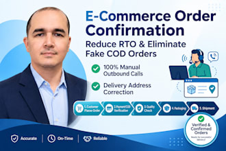 do calls for order confirmation verification ecommerce