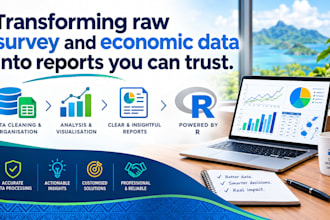 turn survey data into trusted reports