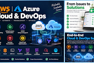 setup and manage AWS cloud infrastructure and devops