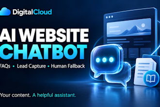build an ai website chatbot for faqs and lead capture